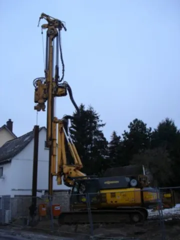 Beginn Verbau Friedrichsdorf