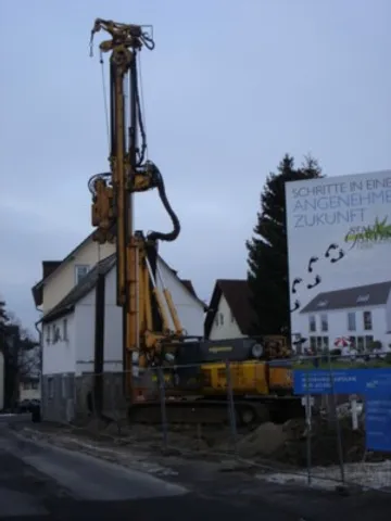Beginn Verbau Friedrichsdorf