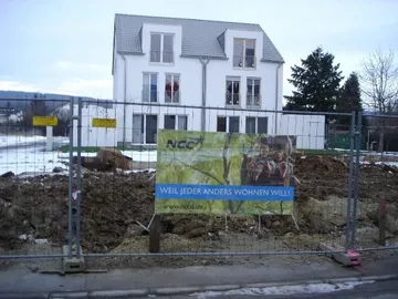 Beginn Verbau Friedrichsdorf