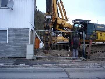 Beginn Verbau Friedrichsdorf