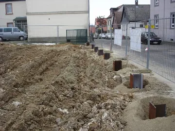 Beginn Verbau Friedrichsdorf