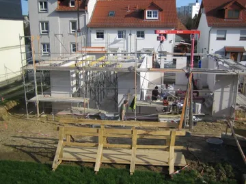 Beginn Erdgeschossarbeiten